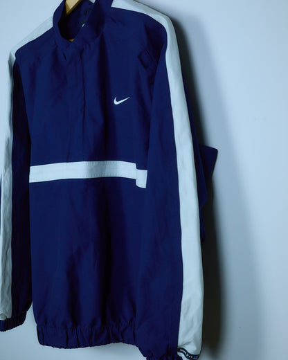 Late 90s Nike Golf Tiger Woods Yin Yang, Blue/White Windbreaker (XL)