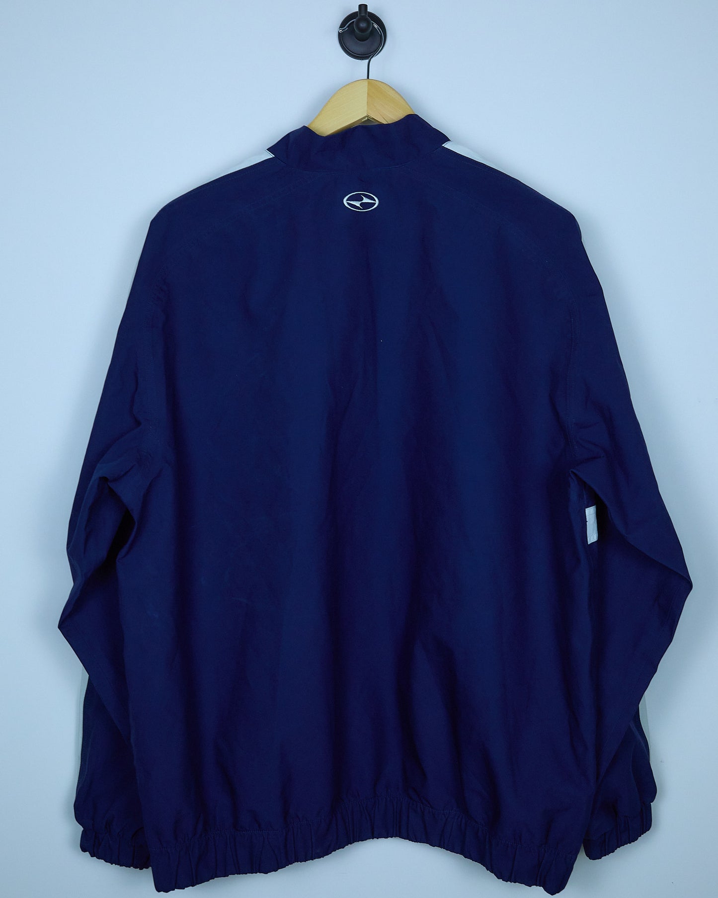 Late 90s Nike Golf Tiger Woods Yin Yang, Blue/White Windbreaker (XL)