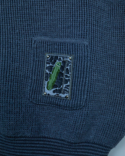 Late 80s Augusta Masters Grey V Neck Cotton Vest (M)