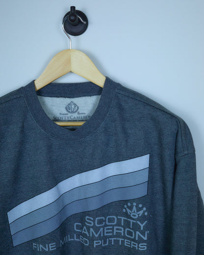2010s Titleist x Scotty Cameron Grey Crew Neck Jumper (XL)