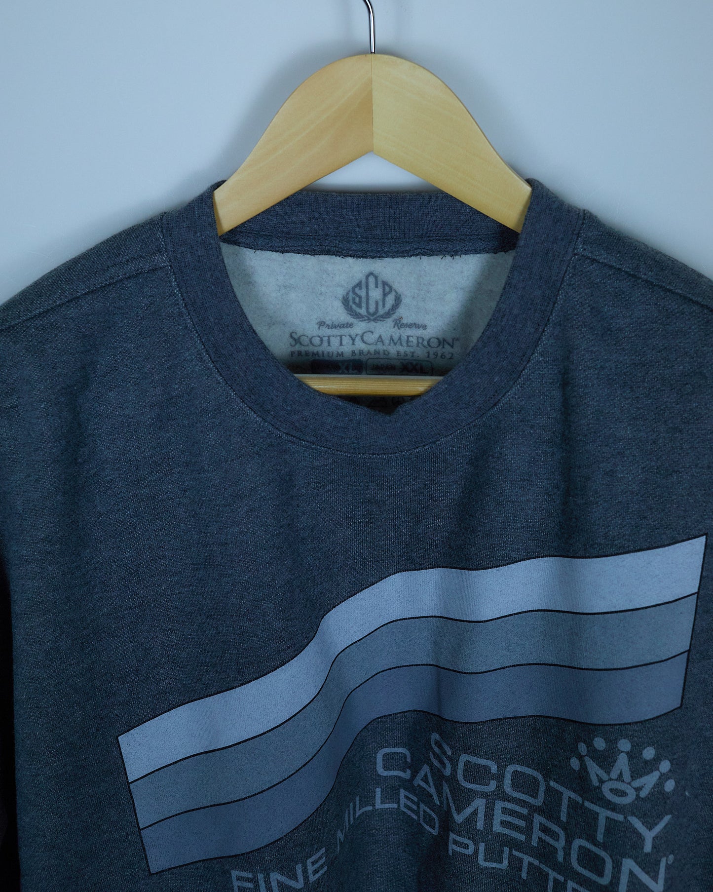 2010s Titleist x Scotty Cameron Grey Crew Neck Jumper (XL)