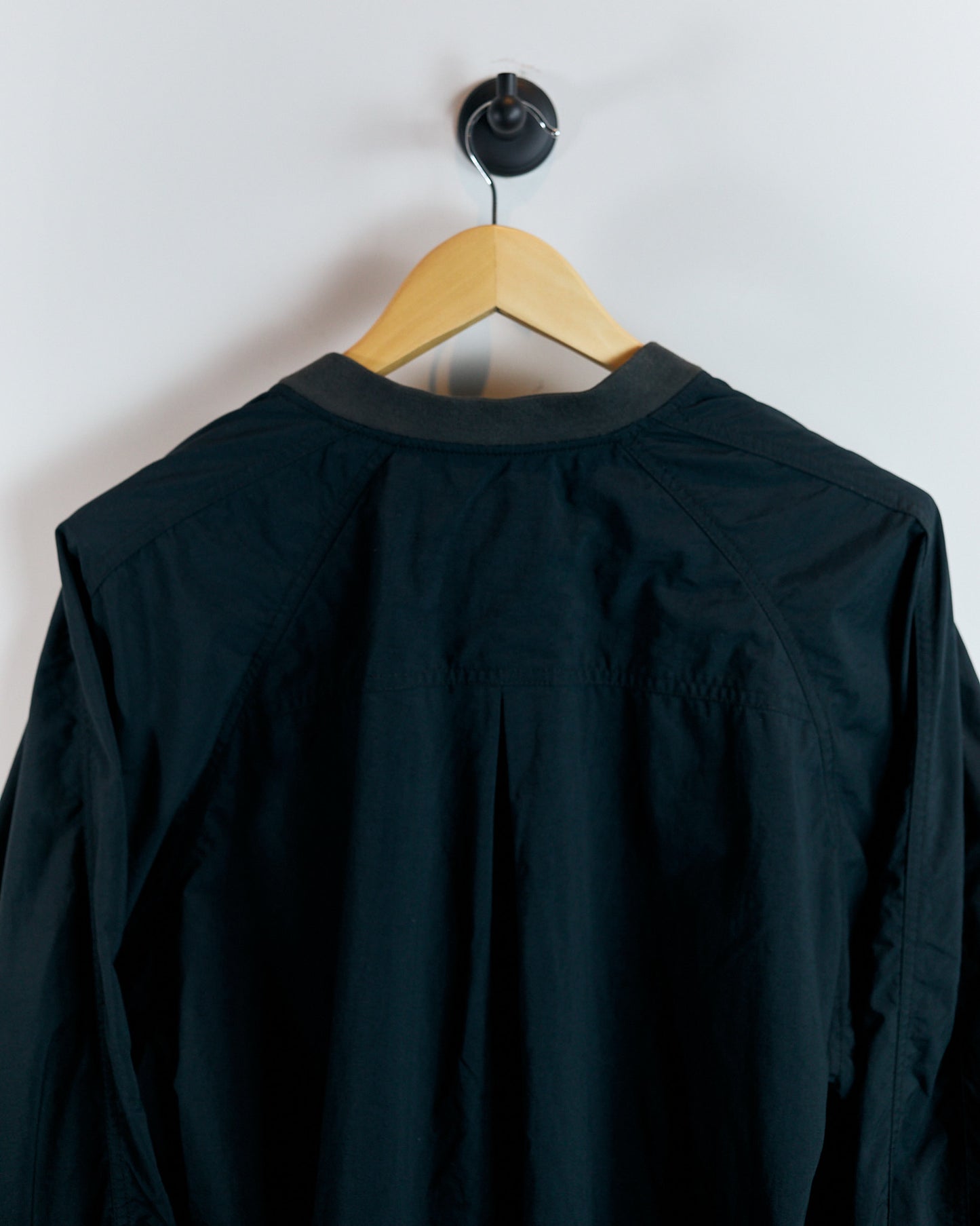 90s Nike Golf Black/White Windbreaker Popper Collar (L)