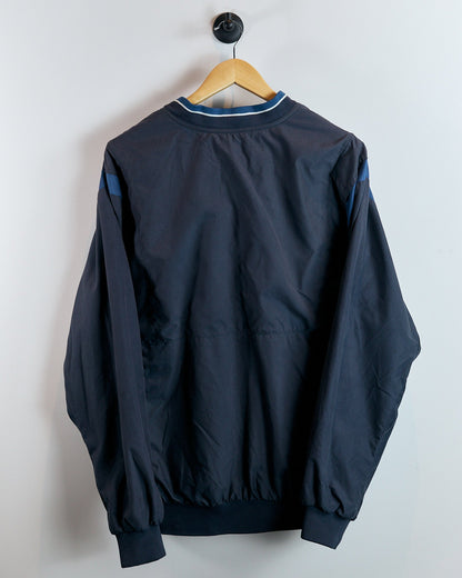 90s Nike Golf Navy Blue/Grey Windbreaker Jacket (L)