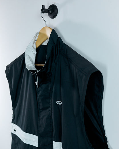 90s Nike Yin Yang Black/Cream Gilet Vest (XL)