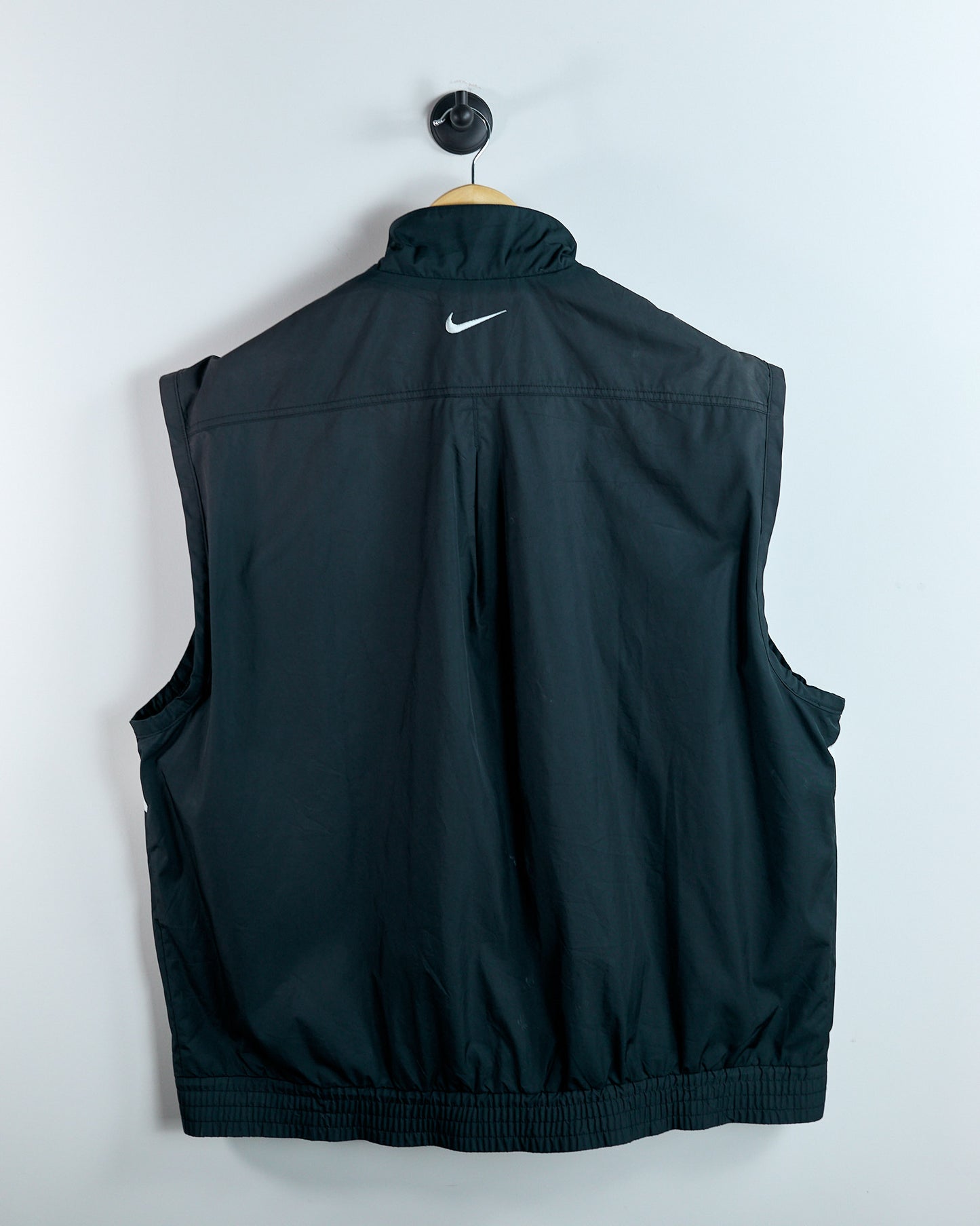 90s Nike Yin Yang Black/Cream Gilet Vest (XL)