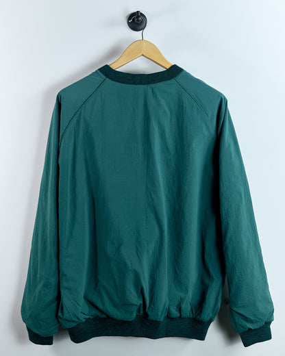 90s Sunderland of Scotland Green Crew Neck Windbreaker (M)