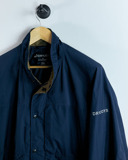 90s FootJoy Blue/White Full Zip Windproof Jacket (M)