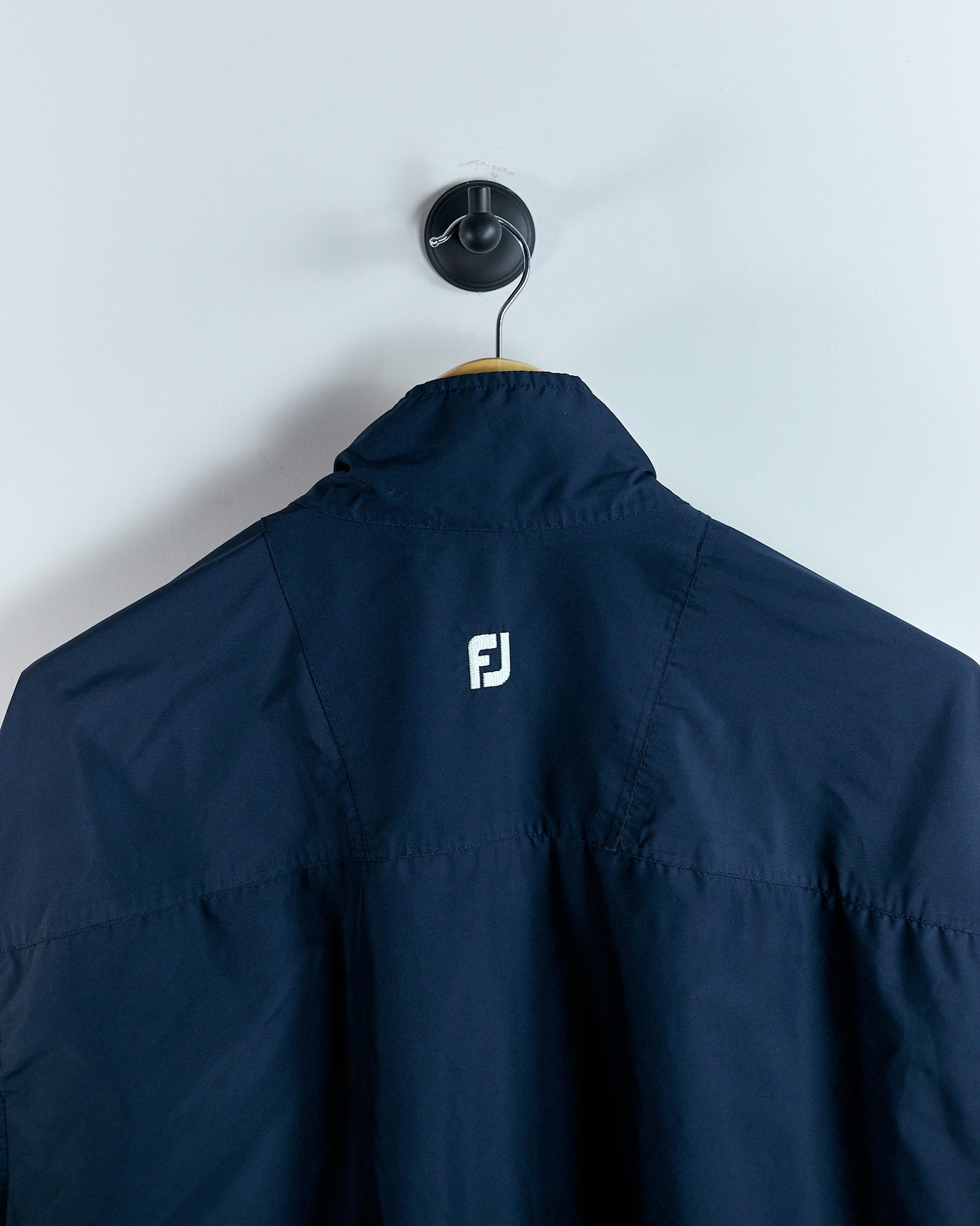 90s FootJoy Blue/White Full Zip Windproof Jacket (M)