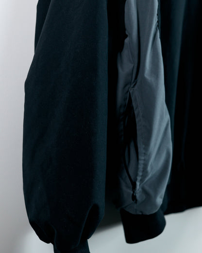 90s Nike Golf Black/Grey V Neck Windbreaker Jacket (L)