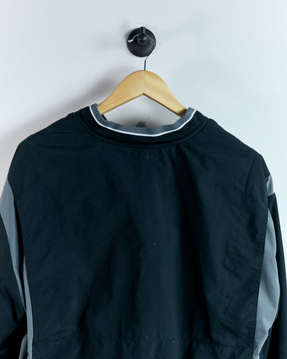90s Nike Golf Black/Grey V Neck Windbreaker Jacket (L)