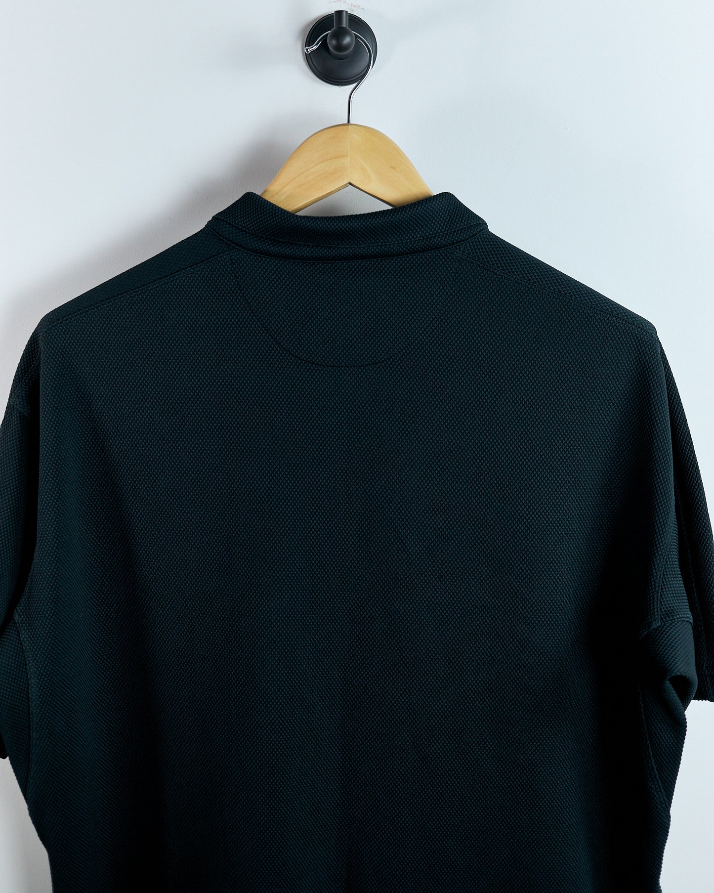 00s Nike Sphere Golf Black/White Polo (XL)