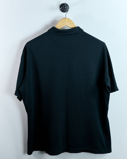 00s Nike Sphere Golf Black/White Polo (XL)