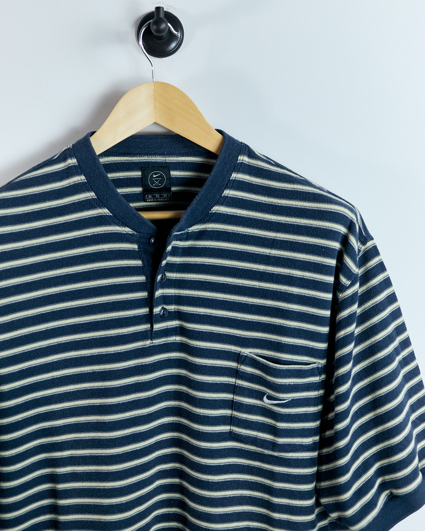 90s Nike Golf Blue/Yellow Polo (XL)