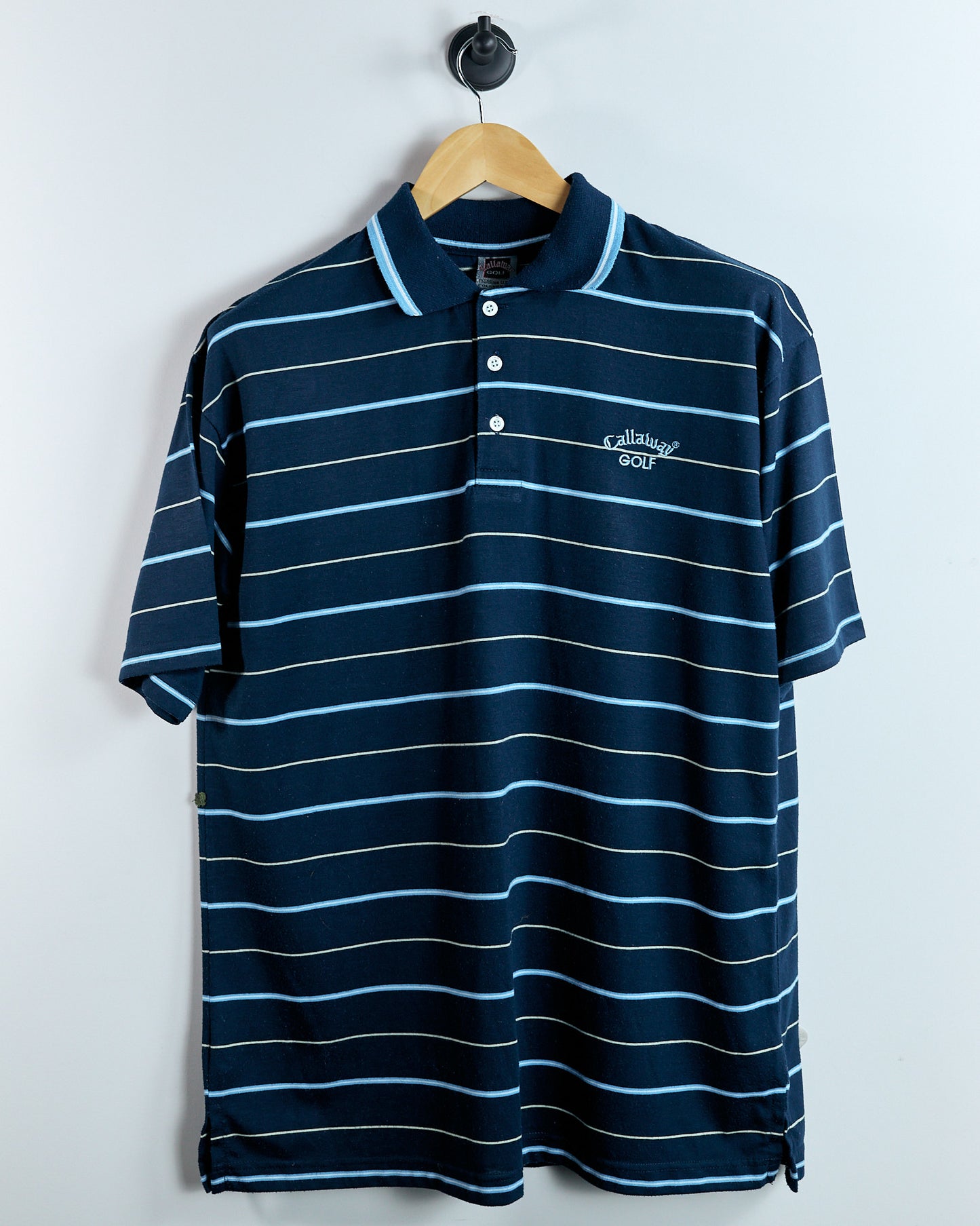 90s Callaway Navy Blue Polo (L)