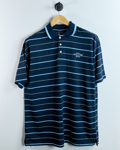 90s Callaway Navy Blue Polo (L)
