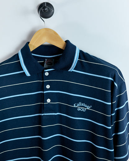 90s Callaway Navy Blue Polo (L)