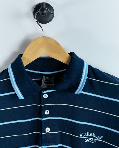 90s Callaway Navy Blue Polo (L)