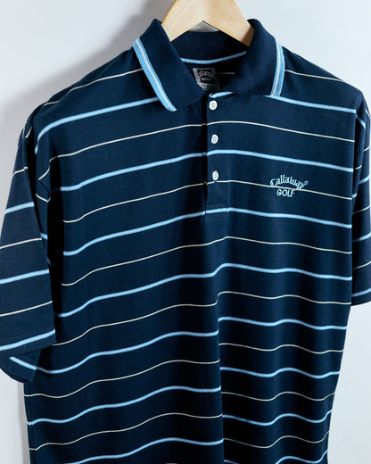 90s Callaway Navy Blue Polo (L)