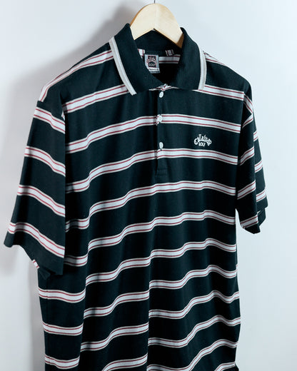 90s Callaway Black/White Polo (XL)