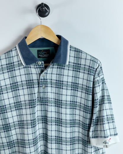 90s Greg Norman Grey Polo (L)
