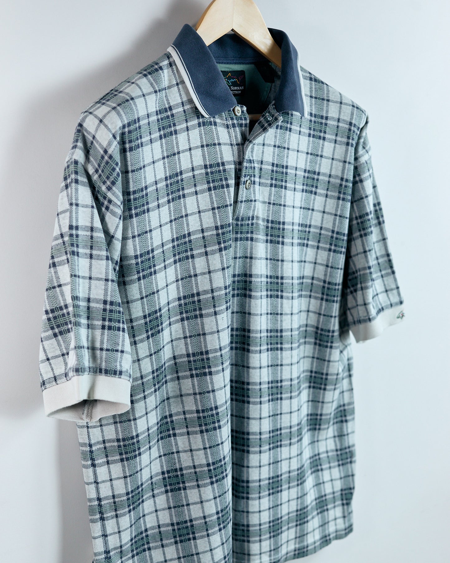 90s Greg Norman Grey Polo (L)