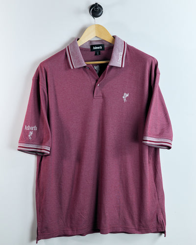 90s Ashworth Red Polo (M)