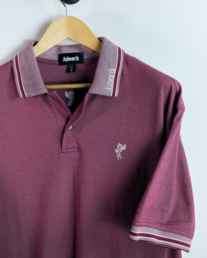 90s Ashworth Red Polo (M)