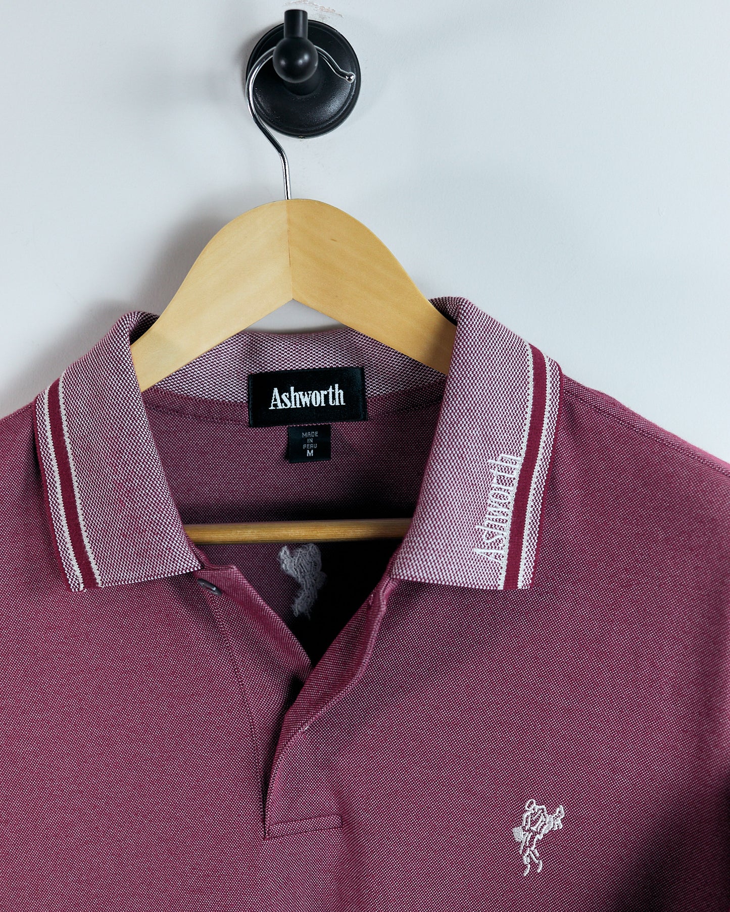 90s Ashworth Red Polo (M)