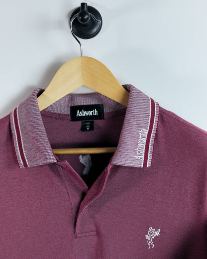 90s Ashworth Red Polo (M)