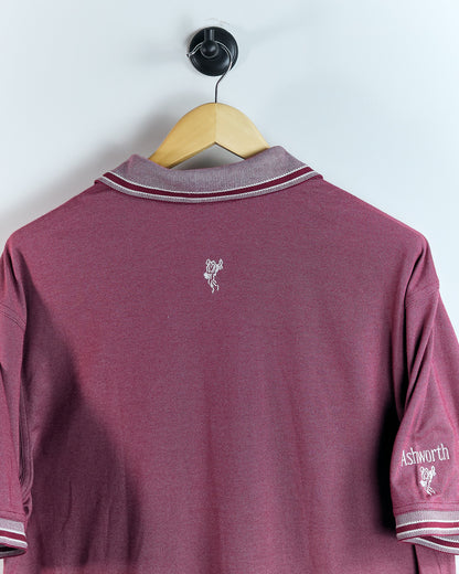 90s Ashworth Red Polo (M)