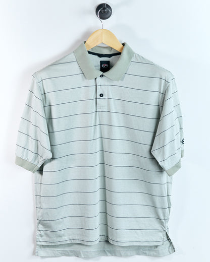 90s Nike Golf, Tiger Woods Yin Yang Green/Black Polo (S)