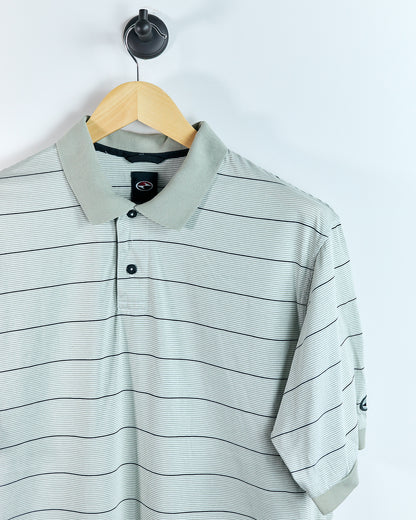 90s Nike Golf, Tiger Woods Yin Yang Green/Black Polo (S)
