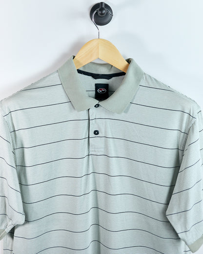 90s Nike Golf, Tiger Woods Yin Yang Green/Black Polo (S)