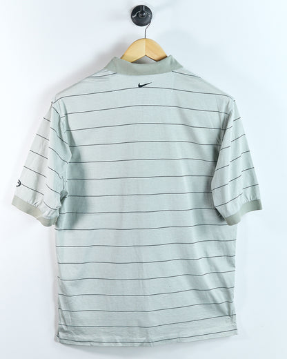 90s Nike Golf, Tiger Woods Yin Yang Green/Black Polo (S)