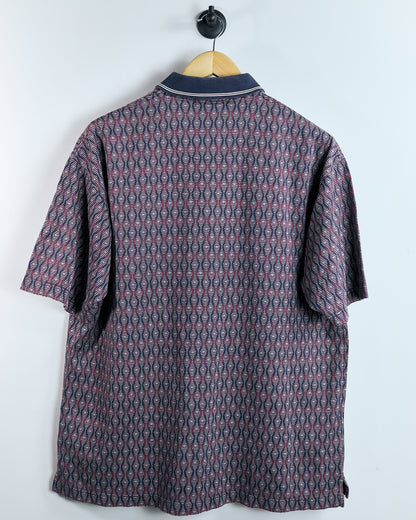 90s Jack Nicklaus Unique Purple Pattern Polo (L)