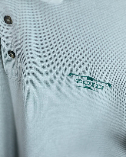 90s Mizuno (super rare) T-Zoid, White/Black Polo (M)