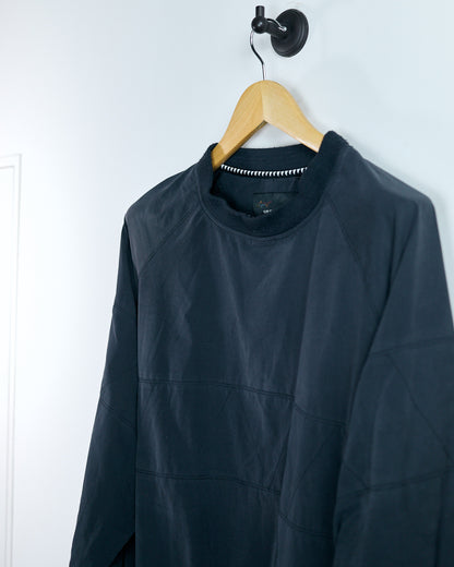 90s Greg Norman Black Crew Neck Windbreaker (L)