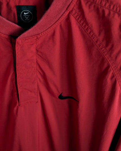 90s Nike Golf Sunday Red Popper Windbreaker Jacket (L)