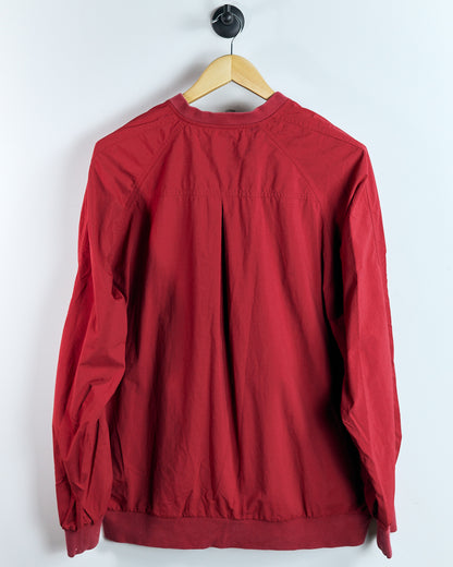 90s Nike Golf Sunday Red Popper Windbreaker Jacket (L)