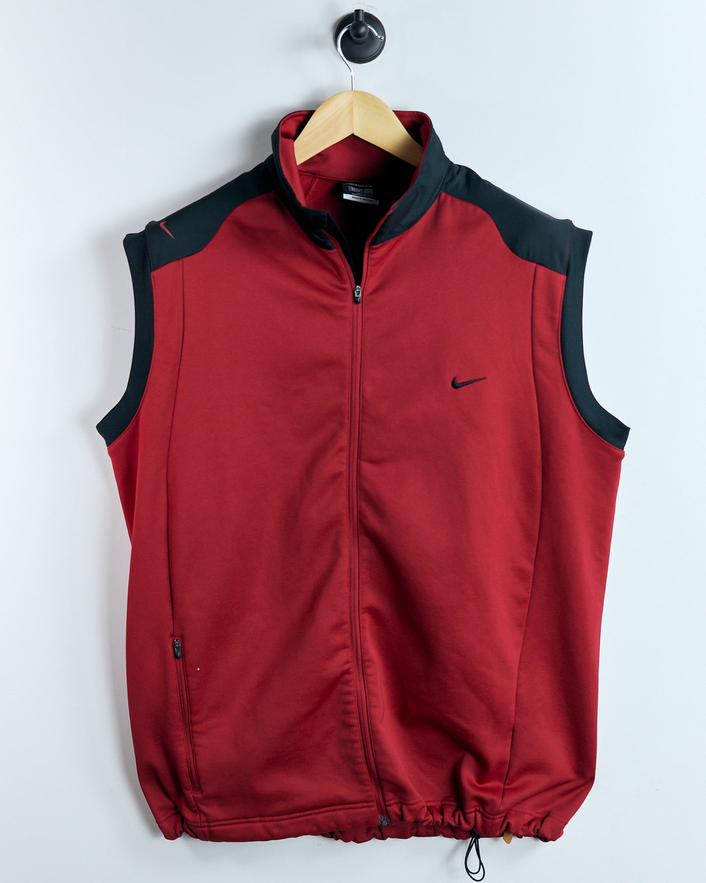 2010s Nike Golf Sunday Red/Black Therma-Fit Gilet (L)