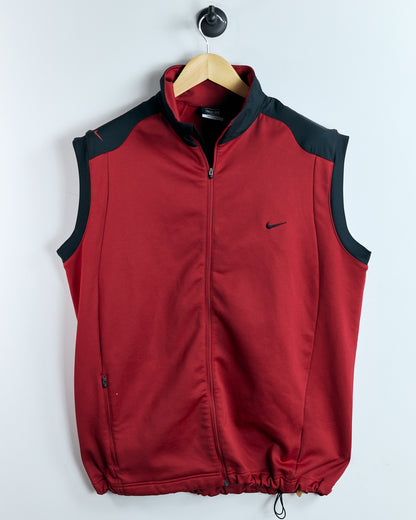 2010s Nike Golf Sunday Red/Black Therma-Fit Gilet (L)