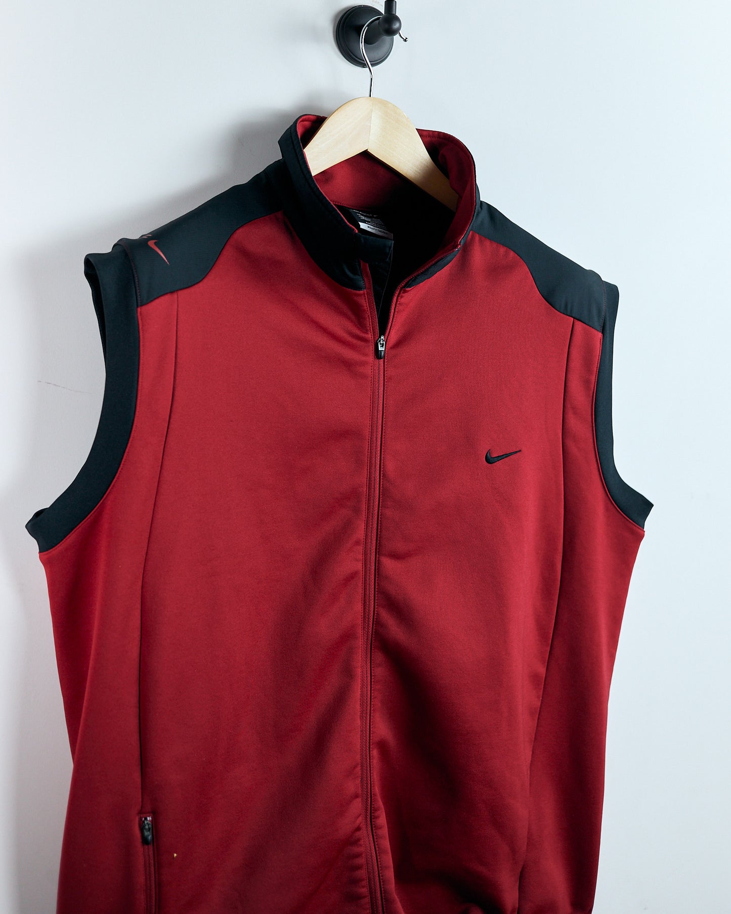 2010s Nike Golf Sunday Red/Black Therma-Fit Gilet (L)