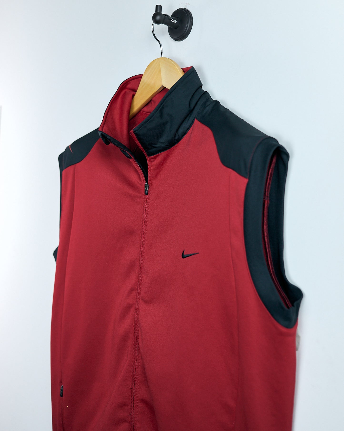 2010s Nike Golf Sunday Red/Black Therma-Fit Gilet (L)