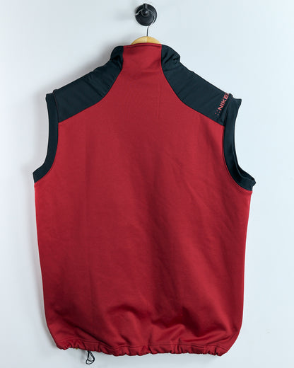 2010s Nike Golf Sunday Red/Black Therma-Fit Gilet (L)