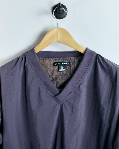 90s Nike Golf Purple V-Neck Windbreaker, super rare (M)