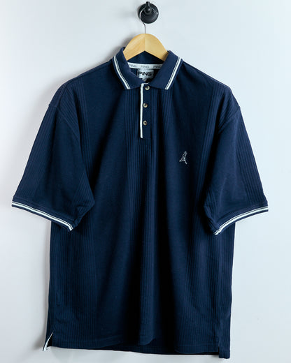 90s Ping Navy Blue Polo (XXL)