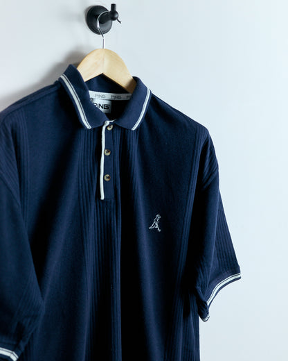 90s Ping Navy Blue Polo (XXL)