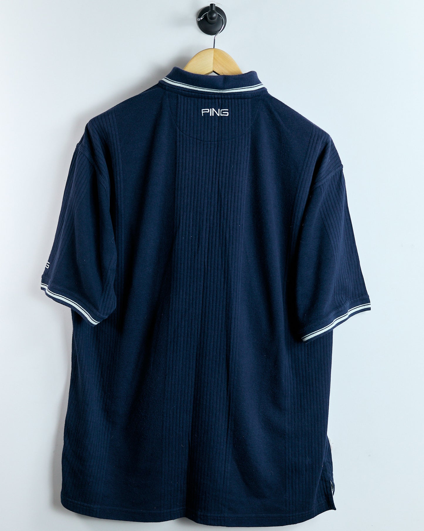 90s Ping Navy Blue Polo (XXL)