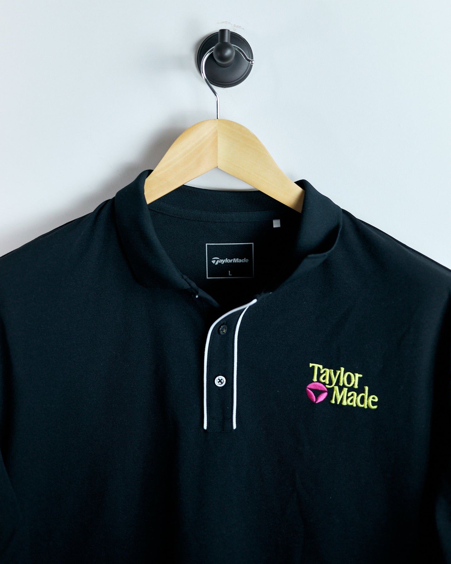 Modern Japan Edition TaylorMade Black Polo (L)