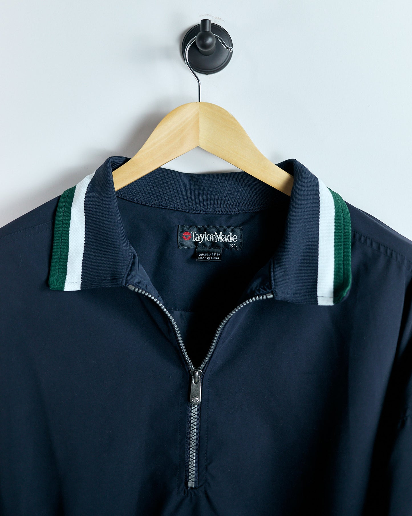 90s TaylorMade Blue Quarter Zip Windbreaker (XL)